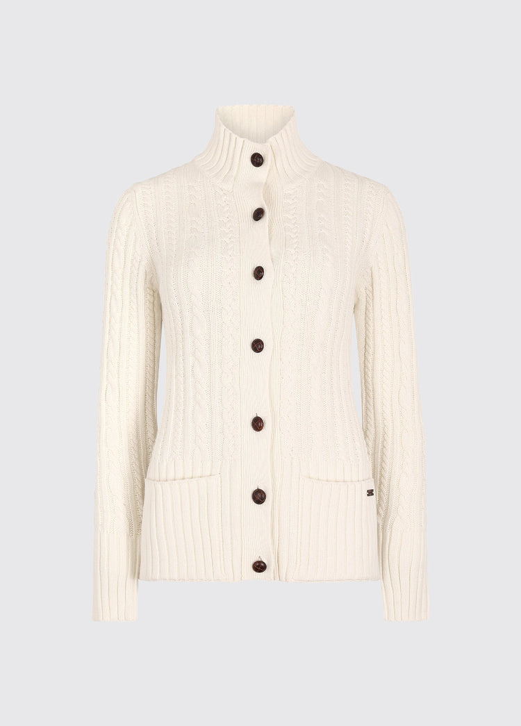 Ardrahan Strickjacke - Oyster