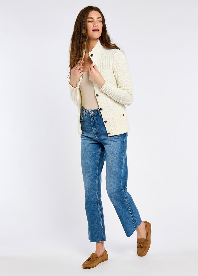 Ardrahan Strickjacke - Oyster