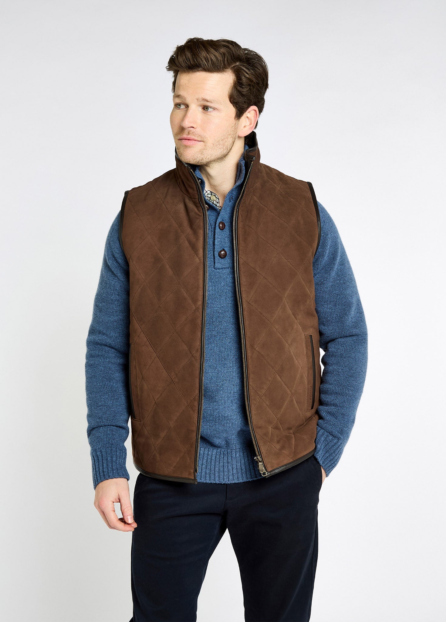 Bellamont Lederweste - Walnut