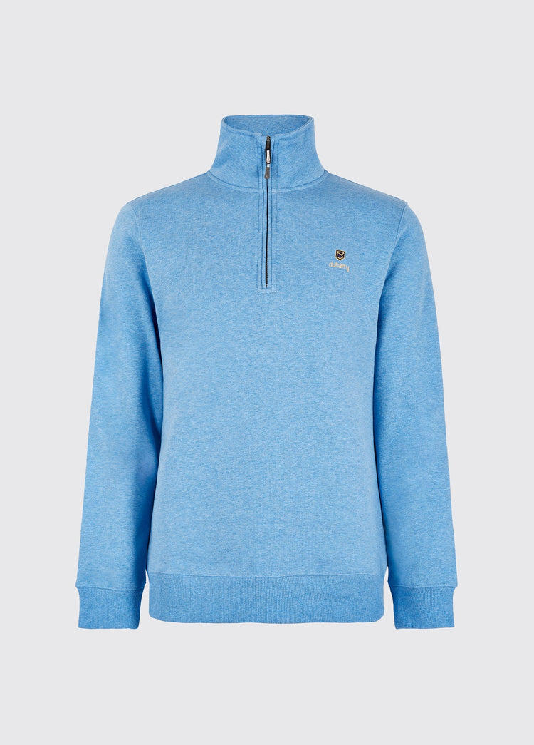 Boyce Herrenpullover mit Reißverschluss - Azure Blue