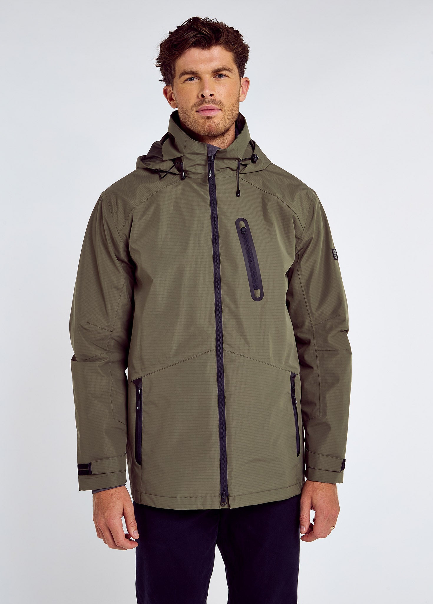 Crossbarry Waterproof Jacket - Kelp