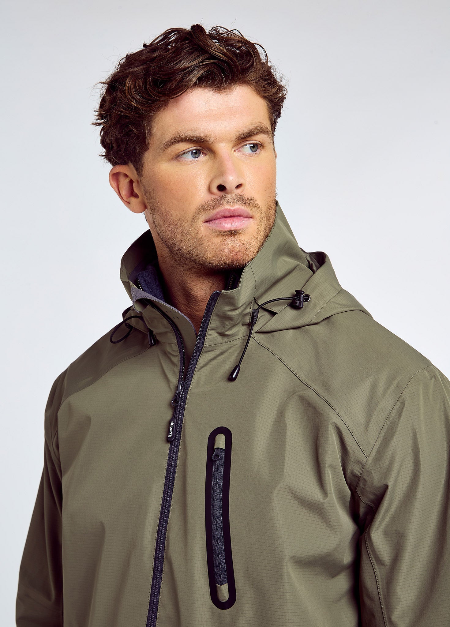 Crossbarry Waterproof Jacket - Kelp