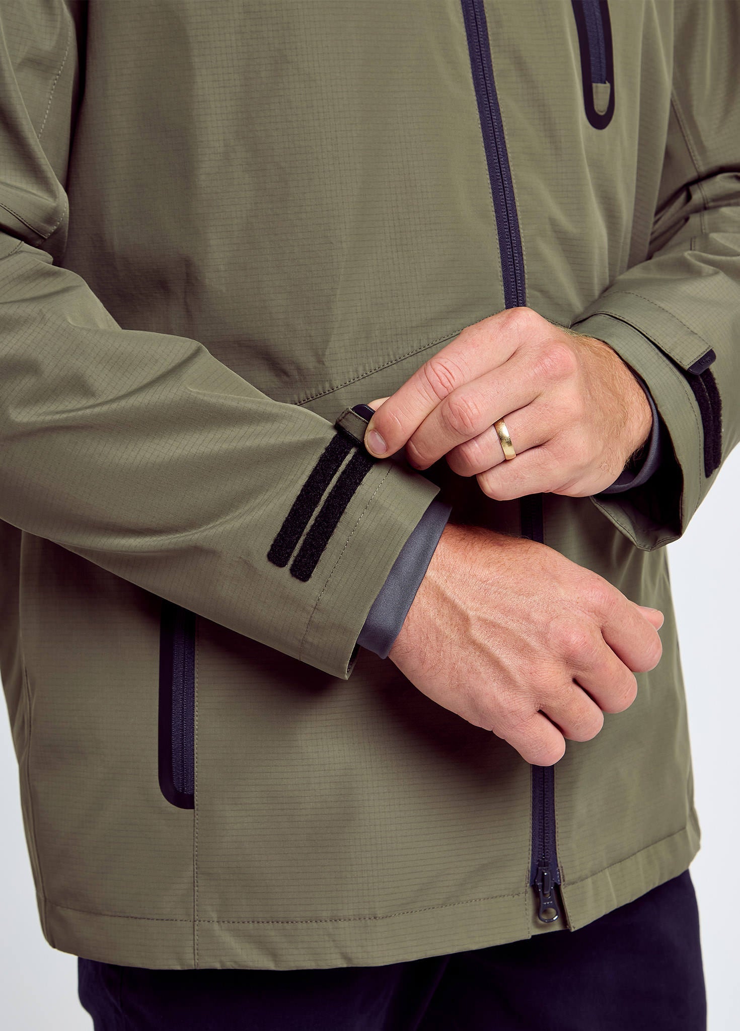 Crossbarry Waterproof Jacket - Kelp