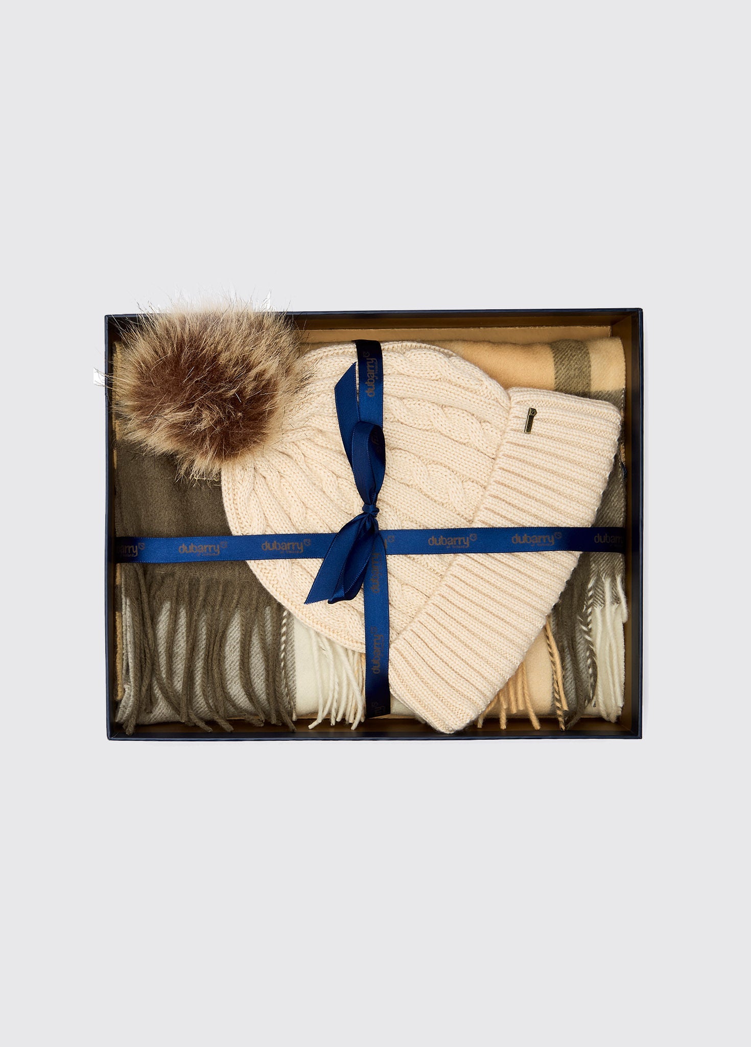 Foley Geschenkset - Mütze & Schal - Dusky Green
