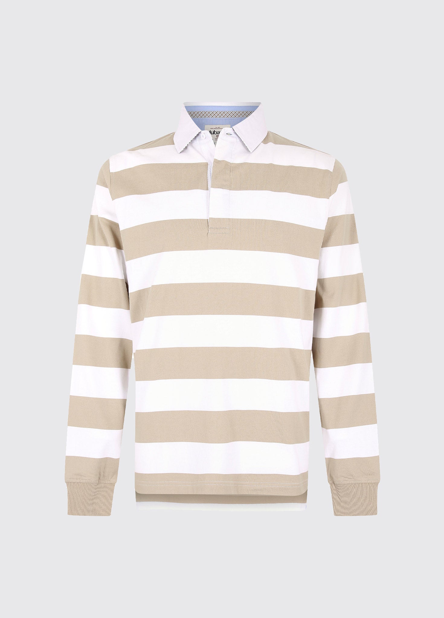 Goresbridge Rugby Poloshirt - Sand Multi