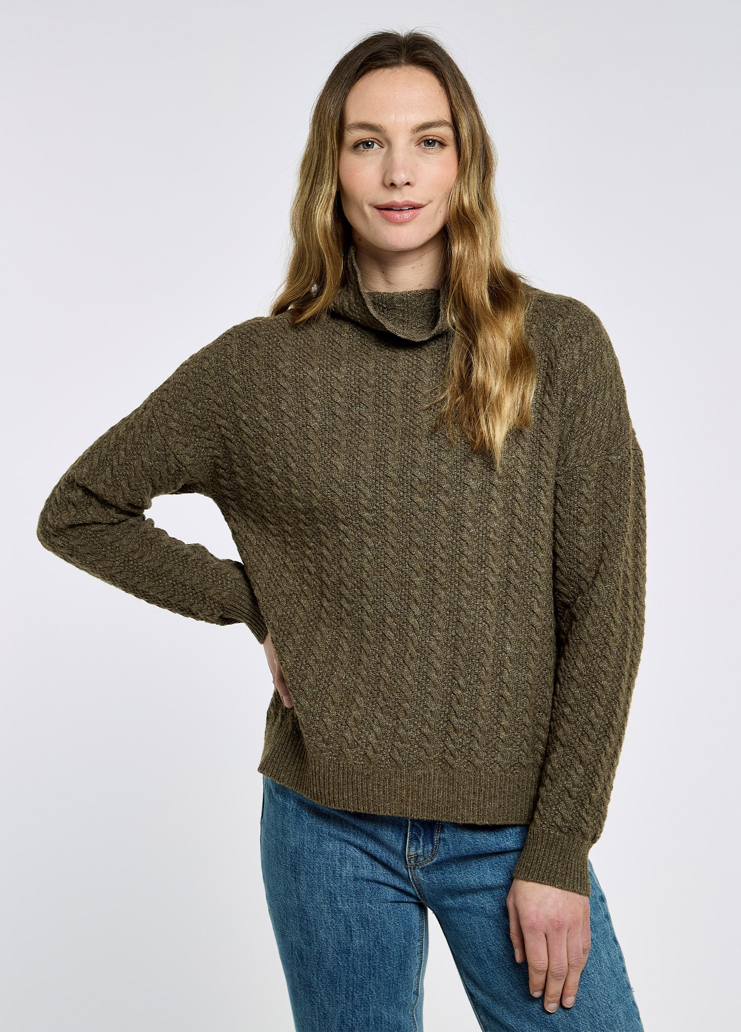 Hopkins Pullover - Dusky Green
