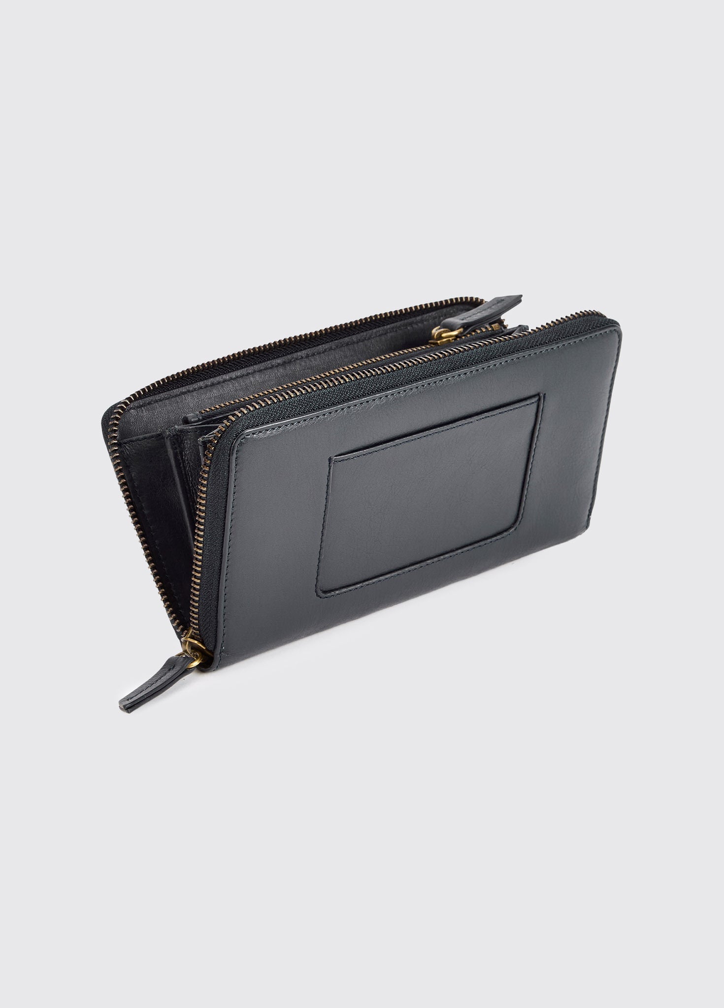 Killucan Leder-Portmonnaie - Navy