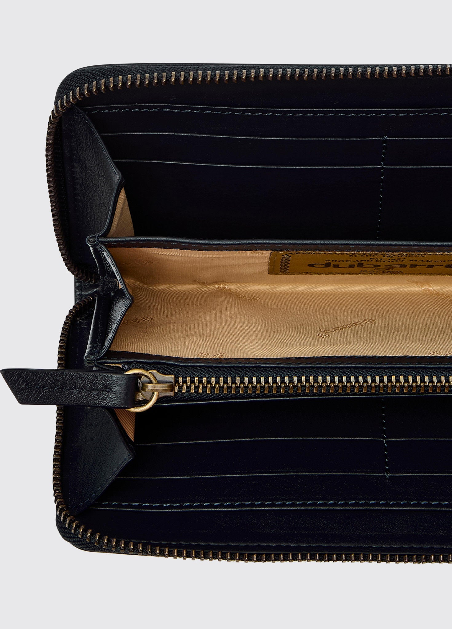 Killucan Leder-Portmonnaie - Navy