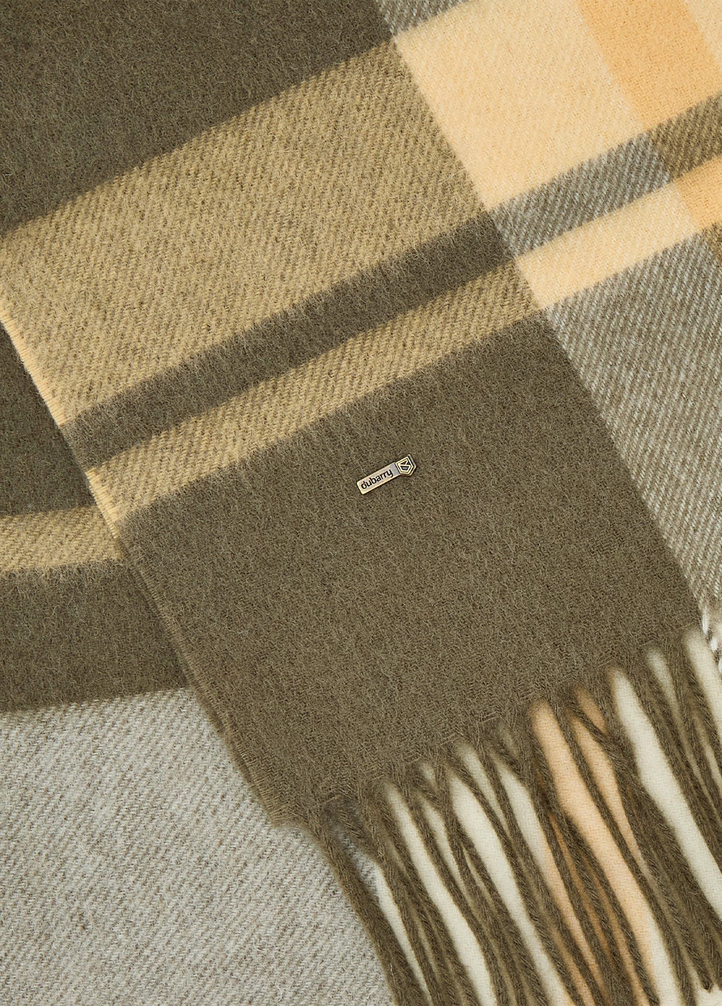 Kinvara Wollschal - Dusky Green