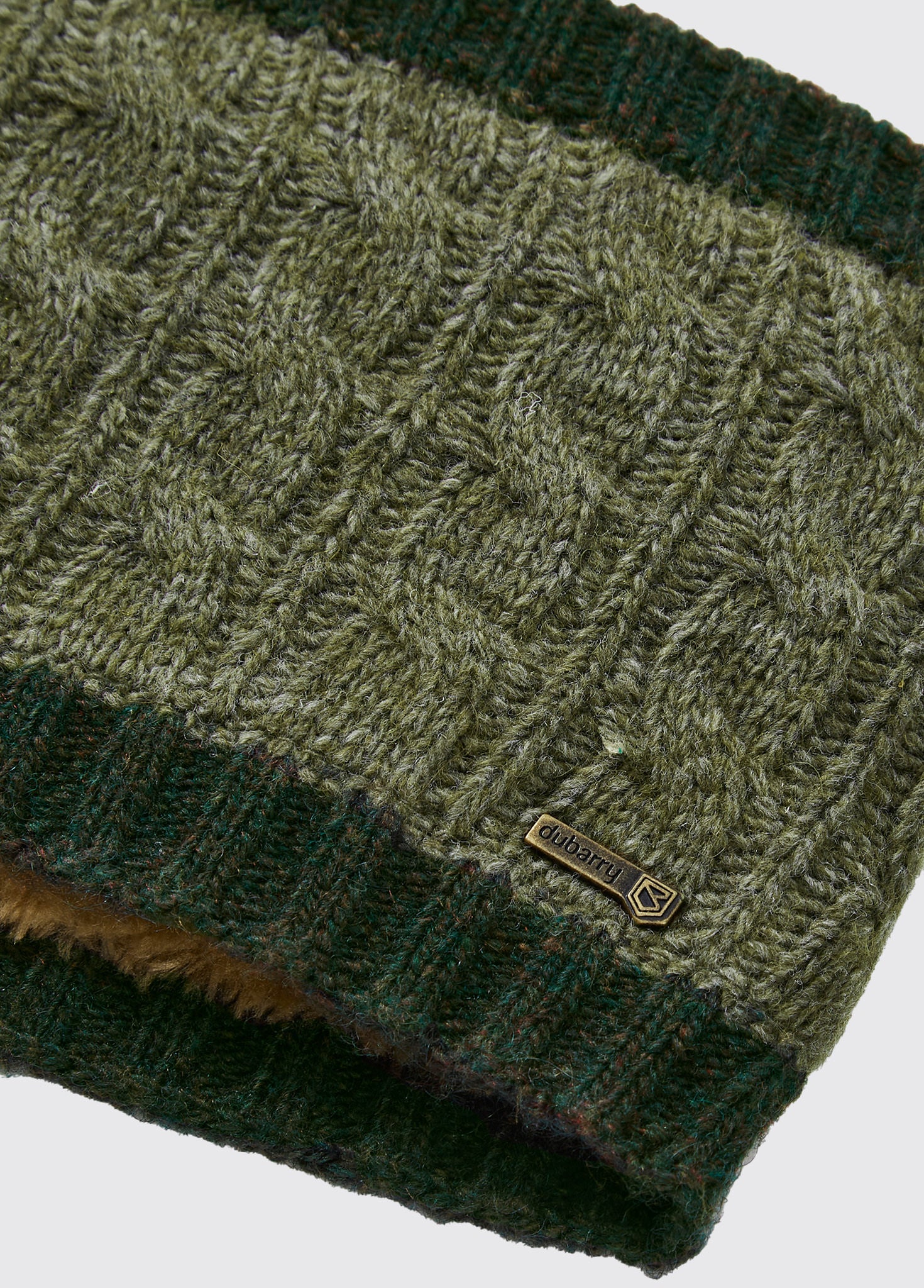 Walton Stirnband aus Strick - Olive