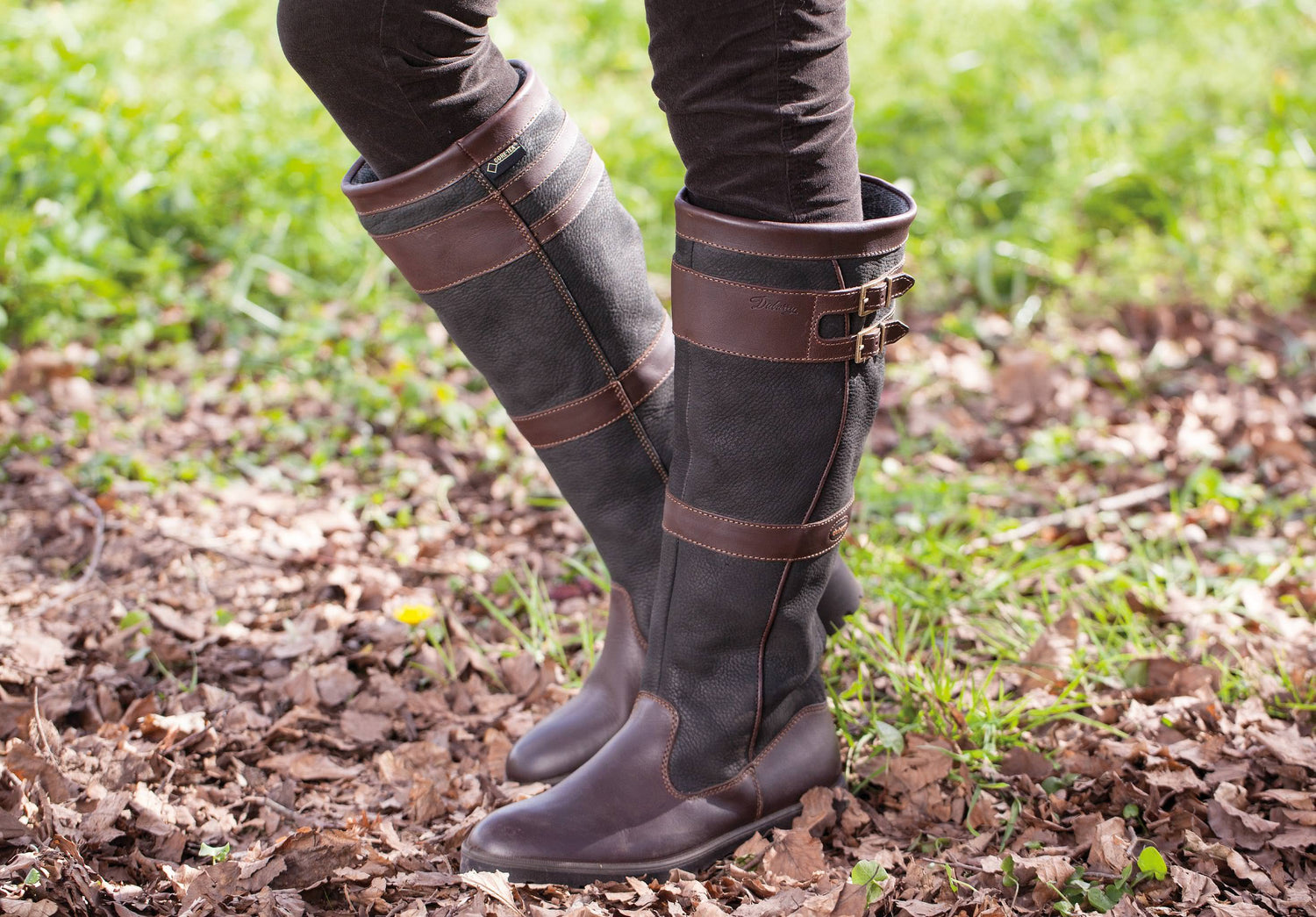 Longford Lederstiefel - Black/Brown