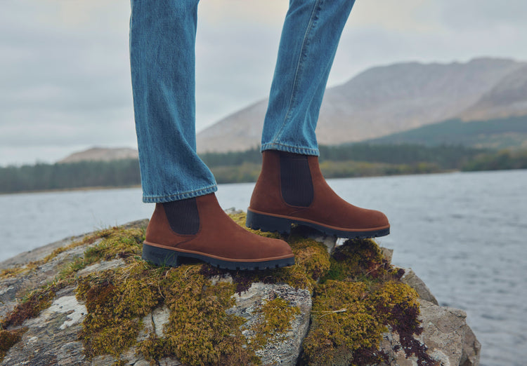 Clonliffe Chelsea Stiefel - Walnut