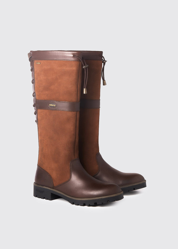 Glanmire Stiefel mit verstellbarem Schaft- Walnut