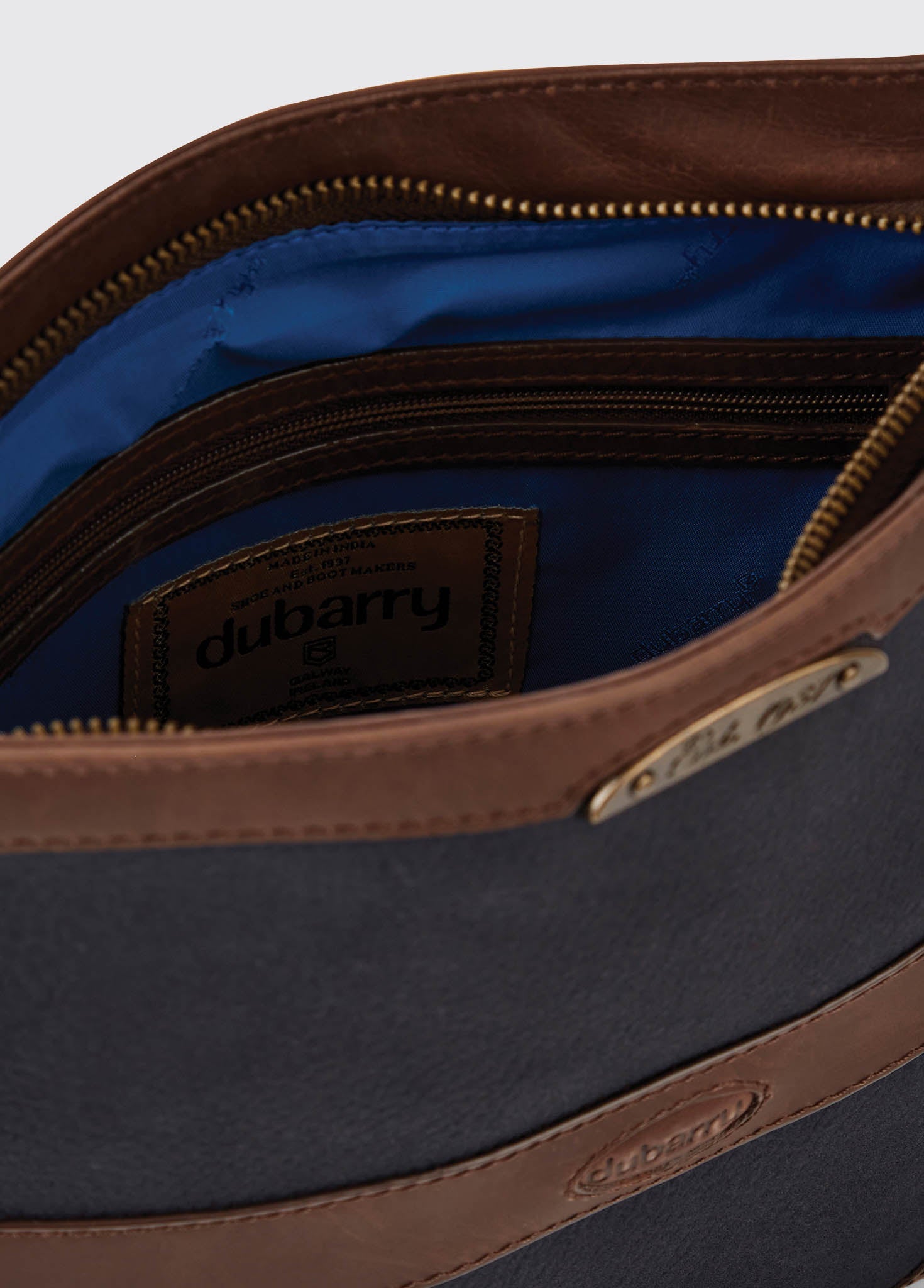 Ardmore Umhängetasche - Navy/Brown