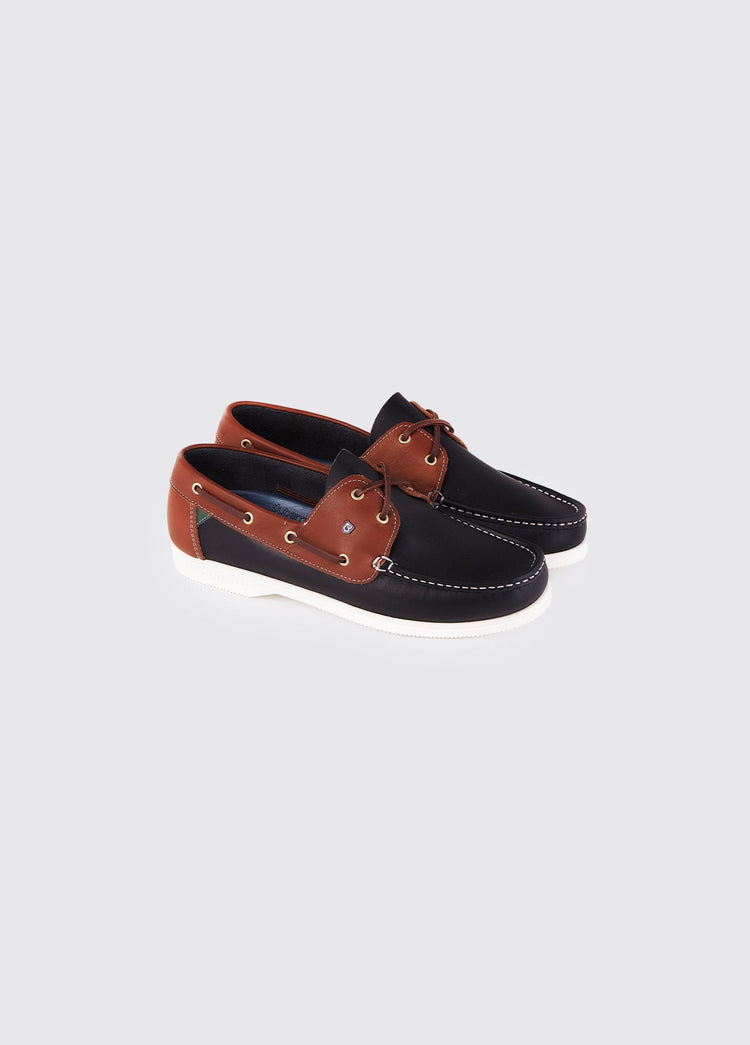 Admirals Damen Bootsschuh - Navy/Brown