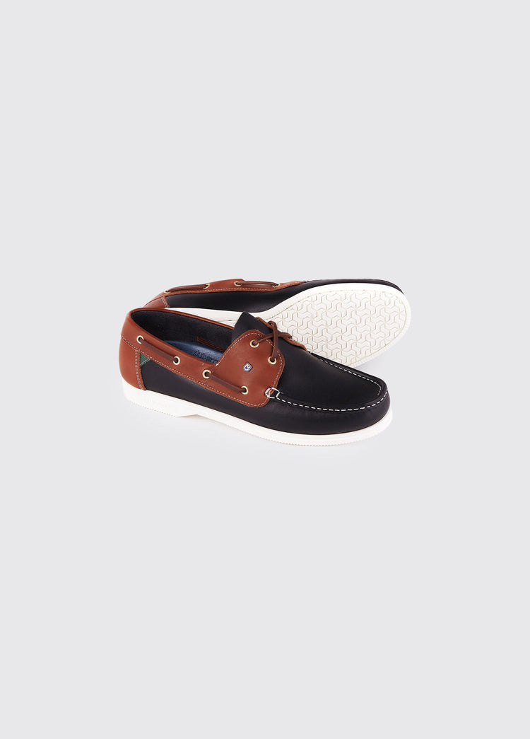 Admirals Damen Bootsschuh - Navy/Brown