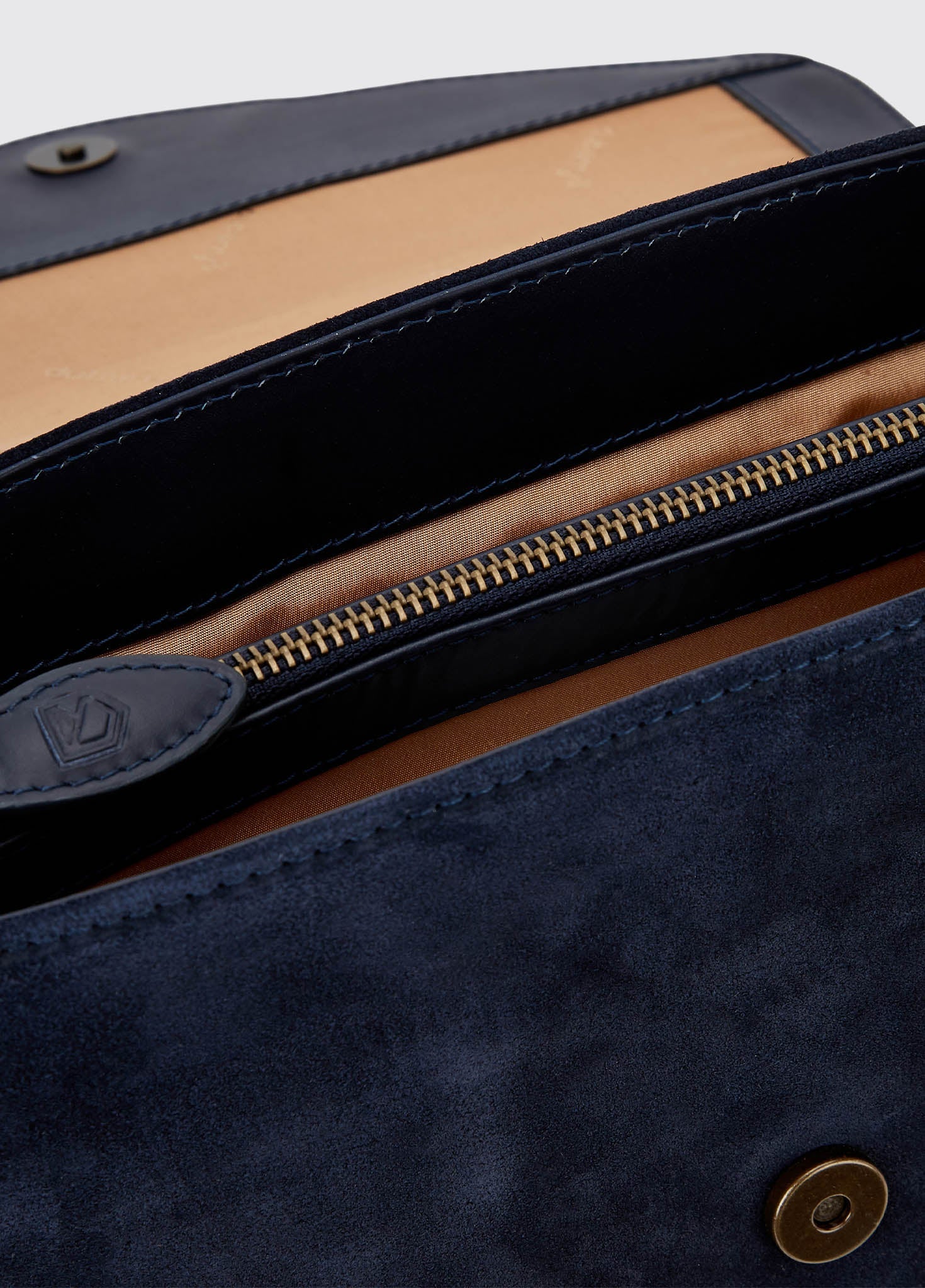 Christchurch Lederhandtasche - French Navy