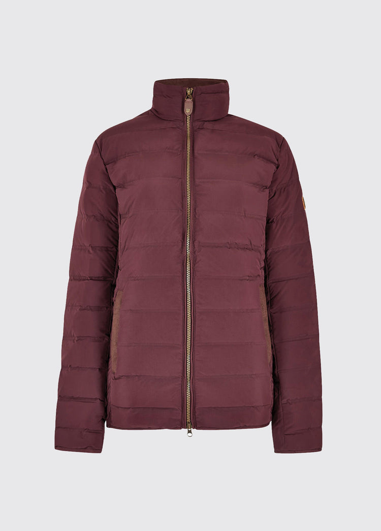 Ballinroe Wattierte Jacke - Currant