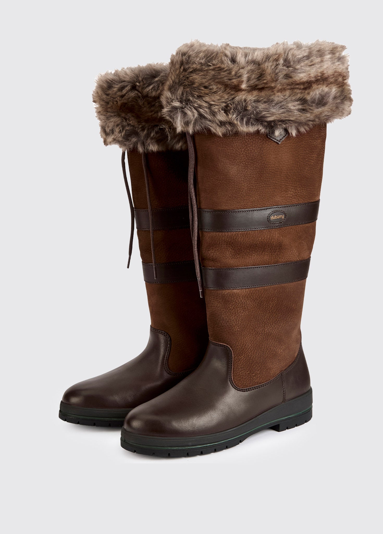 Raftery Kunstfell Stiefel Socke - Chinchilla