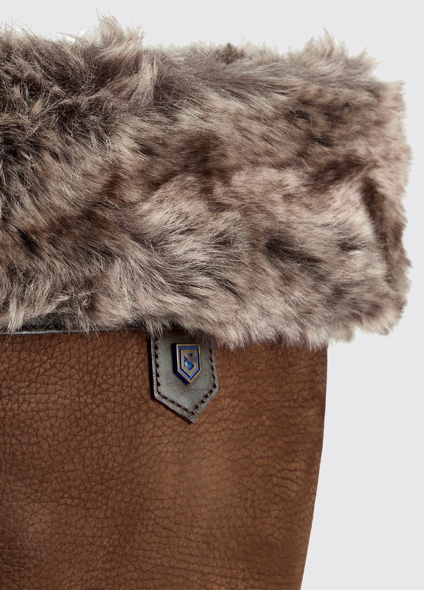 Raftery Kunstfell Stiefel Socke - Elk