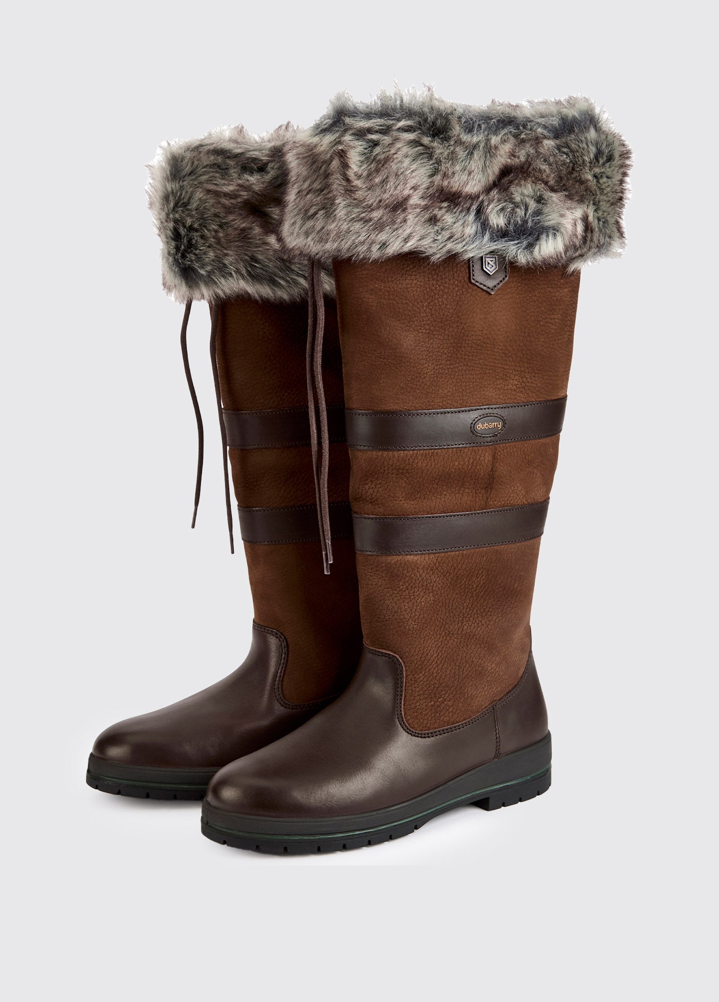 Raftery Kunstfell Stiefel Socke - Sable