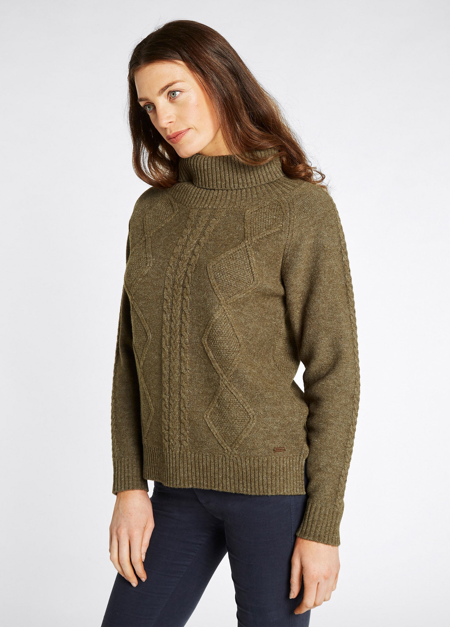Kirkwood Chunky Sweater - Dusky Green