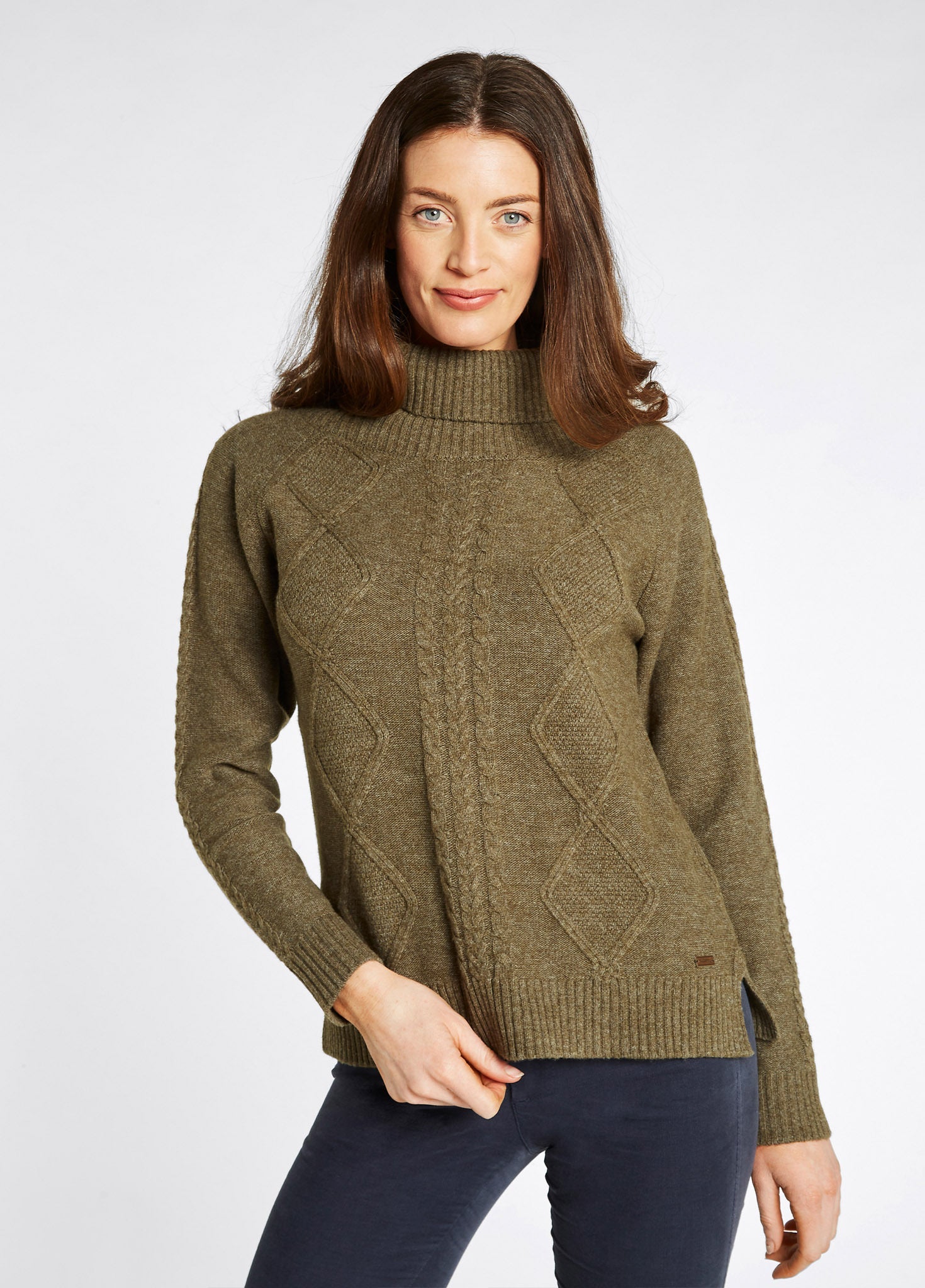 Kirkwood Chunky Sweater - Dusky Green