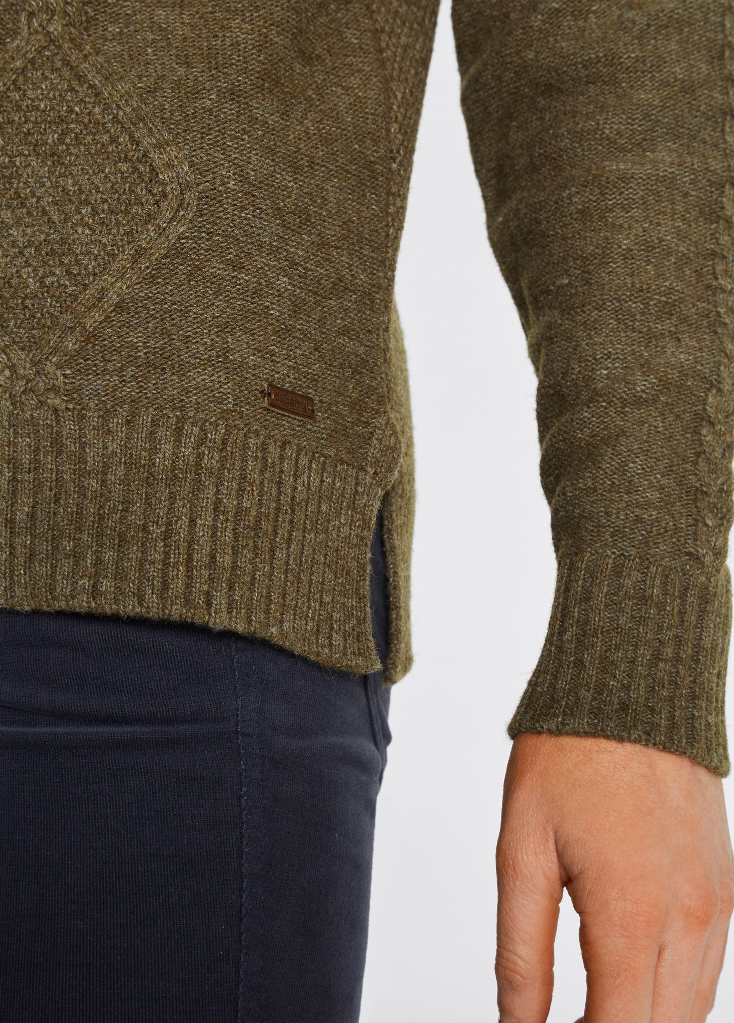 Kirkwood Chunky Sweater - Dusky Green