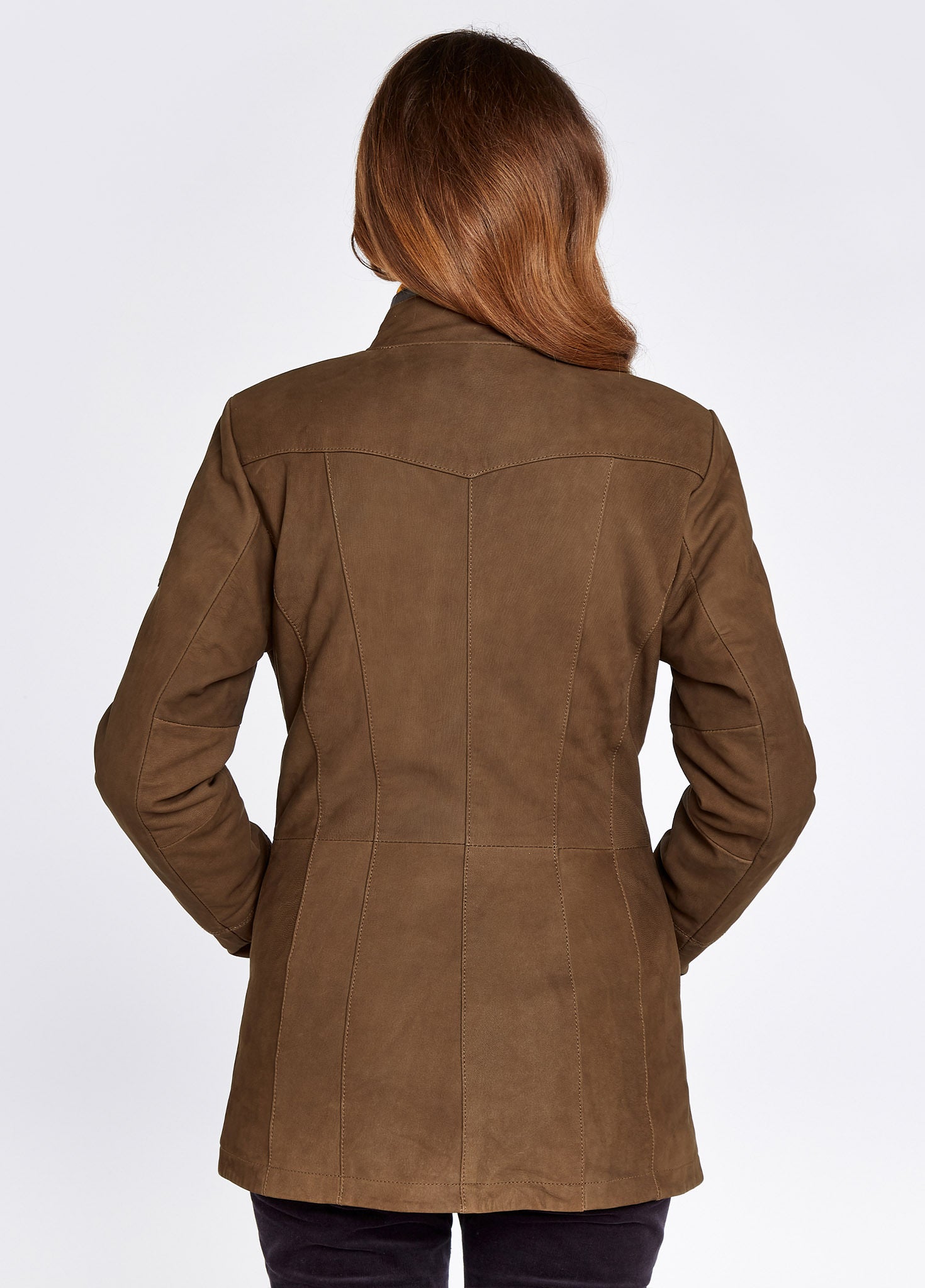 Joyce Lederjacke - Walnut