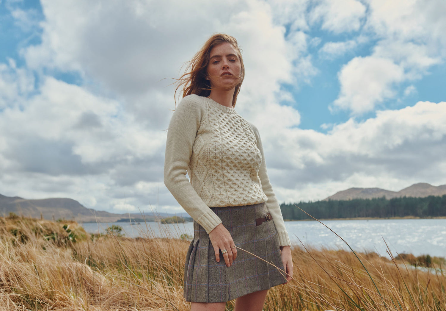 Shanley Merino Pullover - Cream