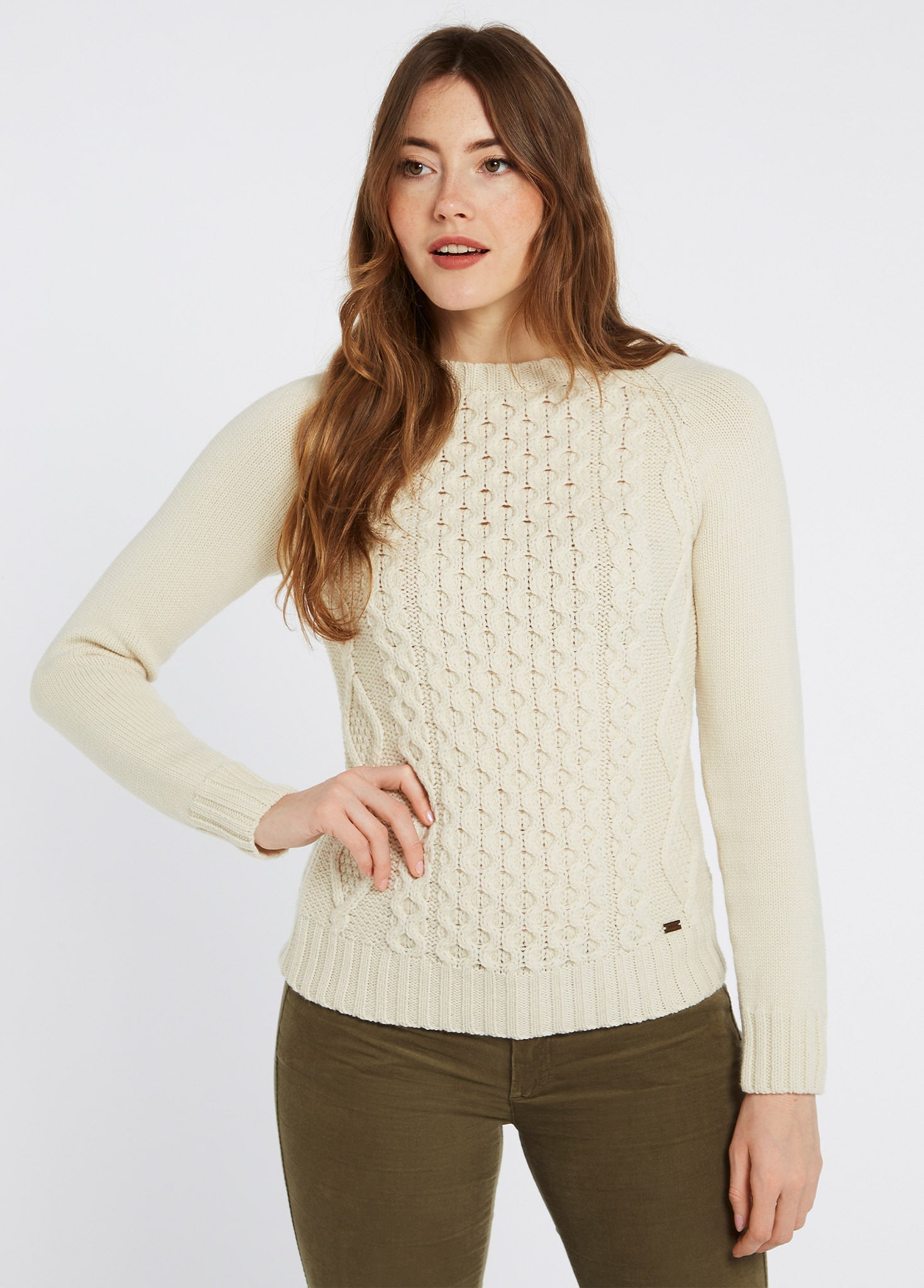 Shanley Merino Pullover - Cream