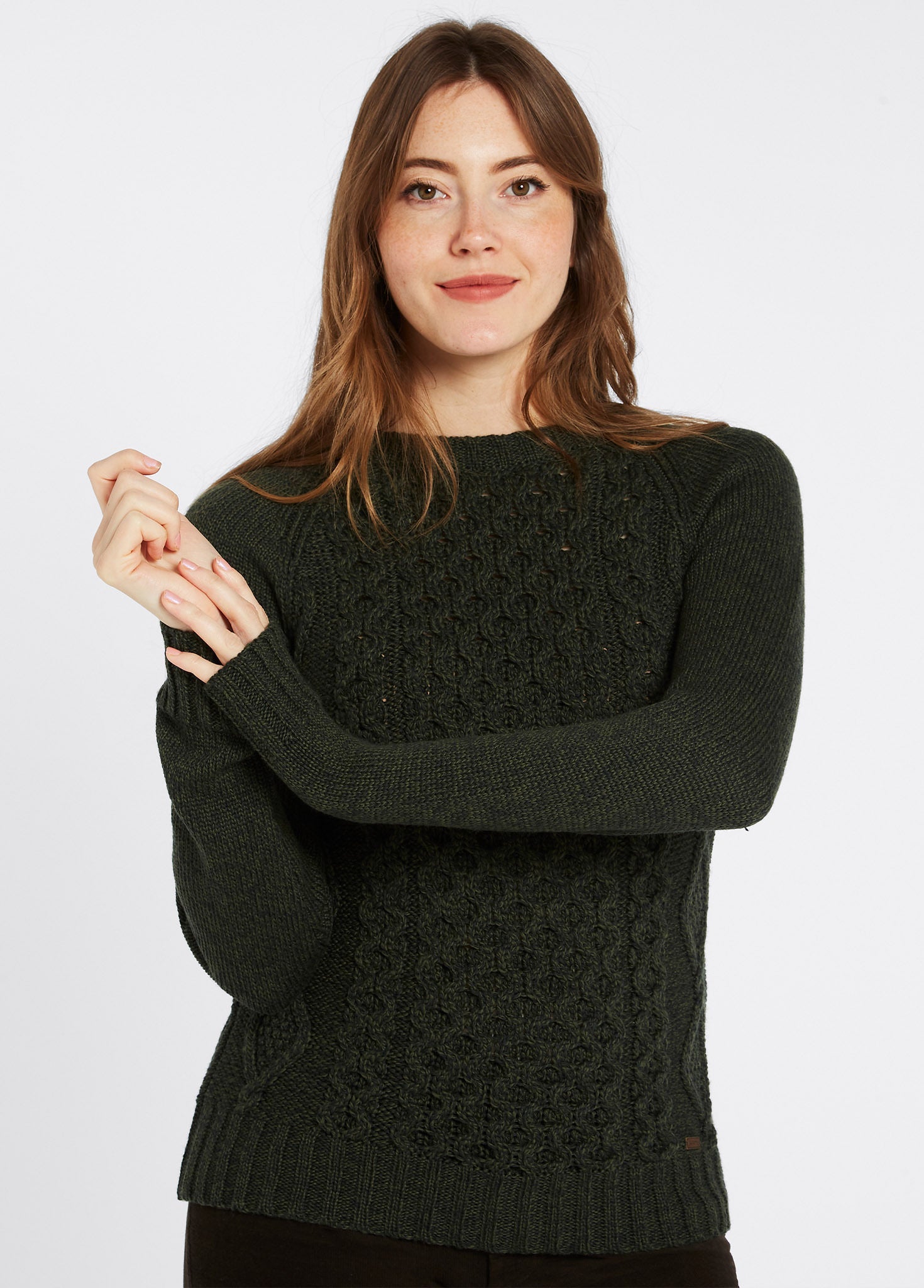Shanley Merino Pullover - Olive