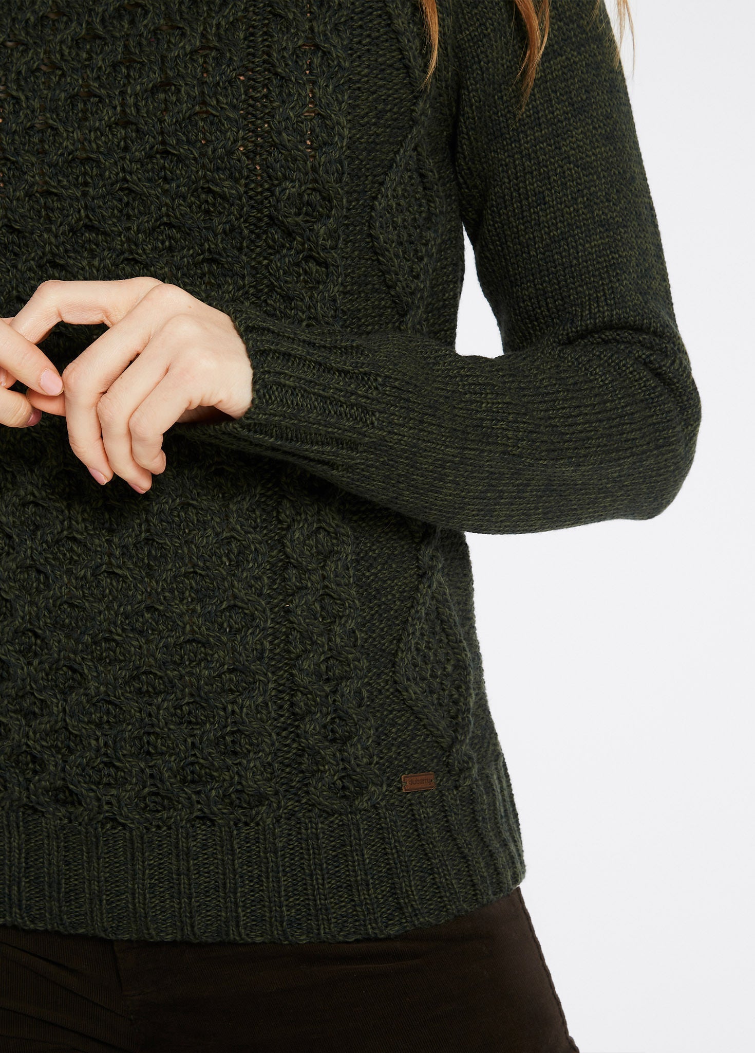 Shanley Merino Pullover - Olive
