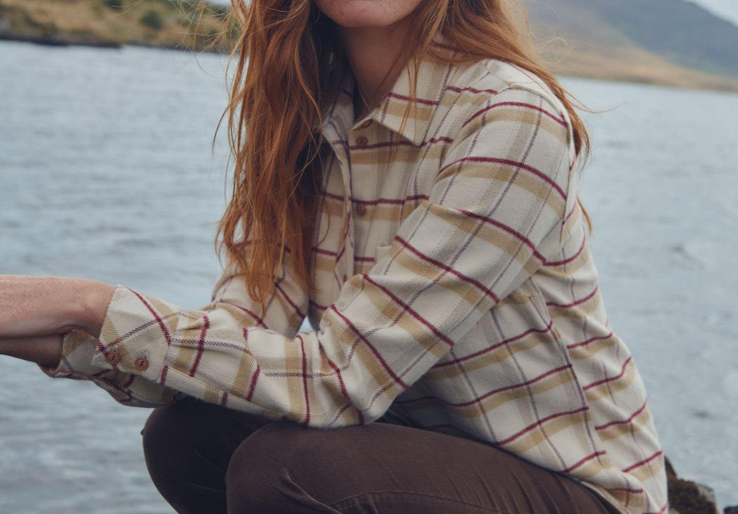 Japonica Check Shirt - Cream