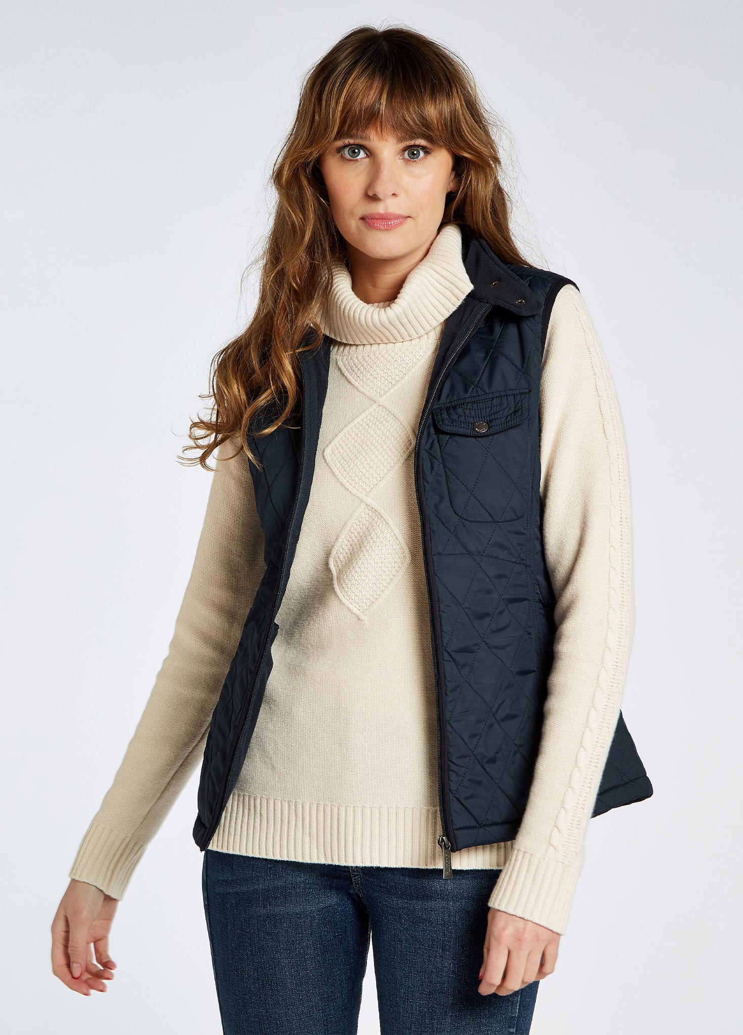 Rathdown Steppweste - Navy