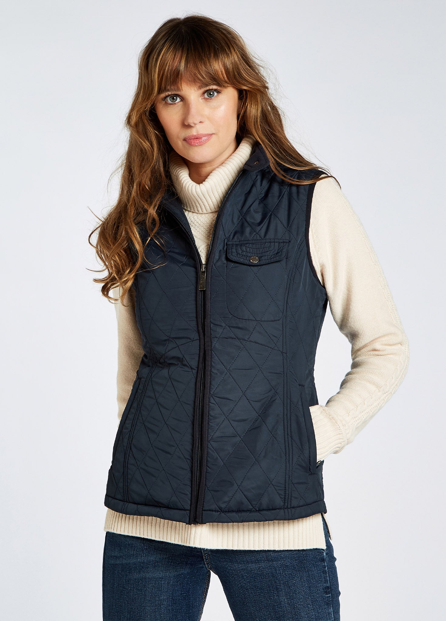 Rathdown Steppweste - Navy