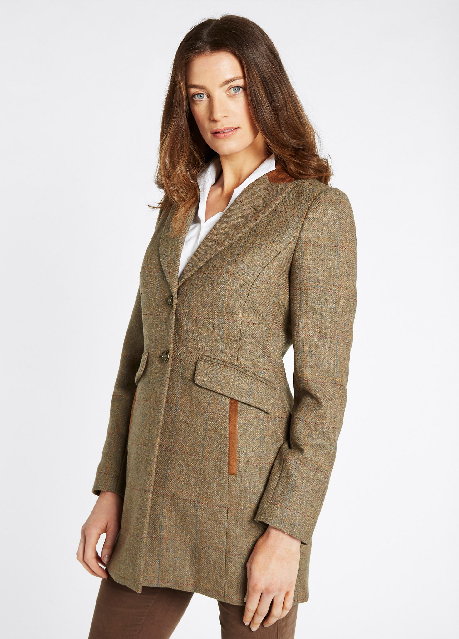 Treefern Tweed Kurzmantel - Burren