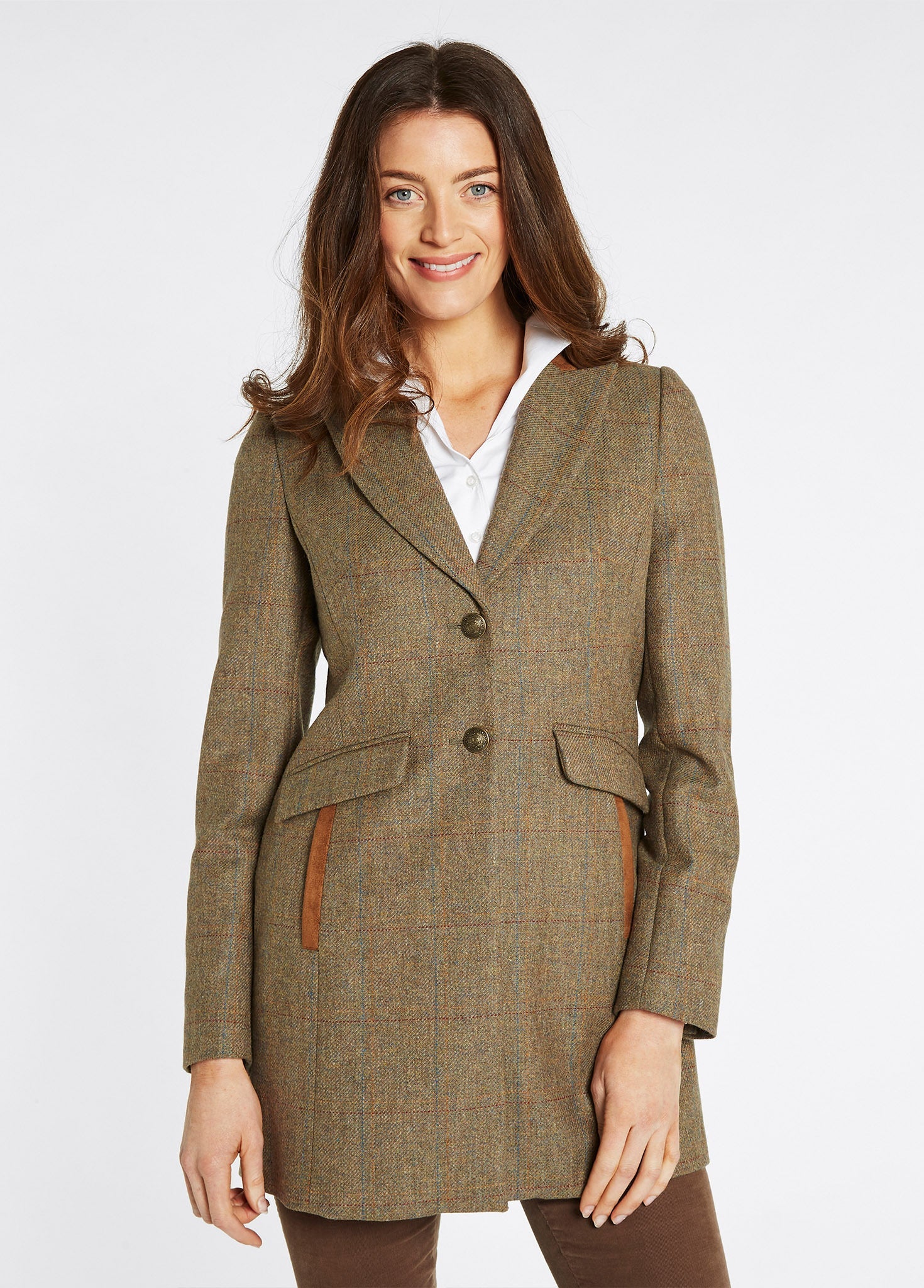 Treefern Tweed Kurzmantel - Burren