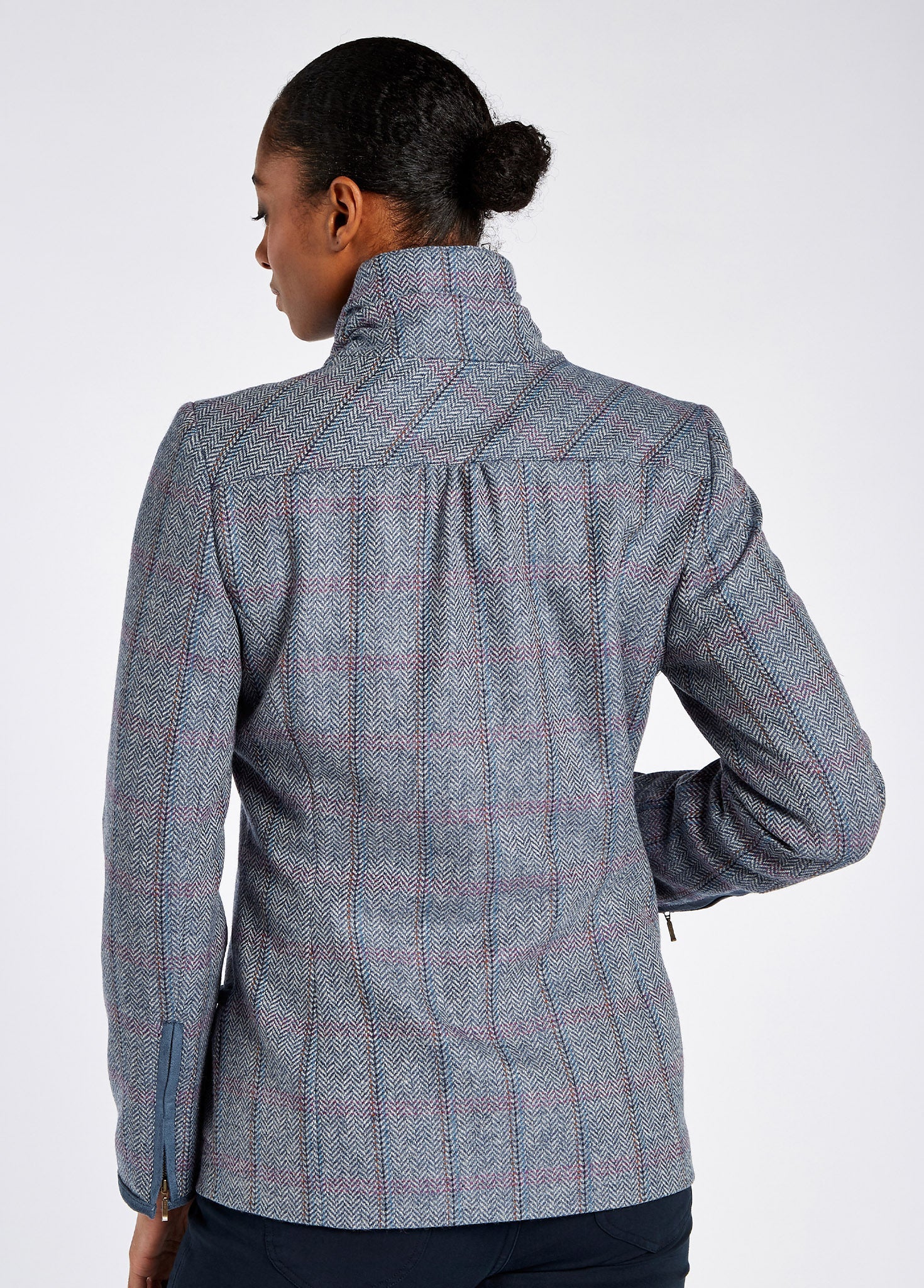 Bracken Tweedjacke - Denim Haze