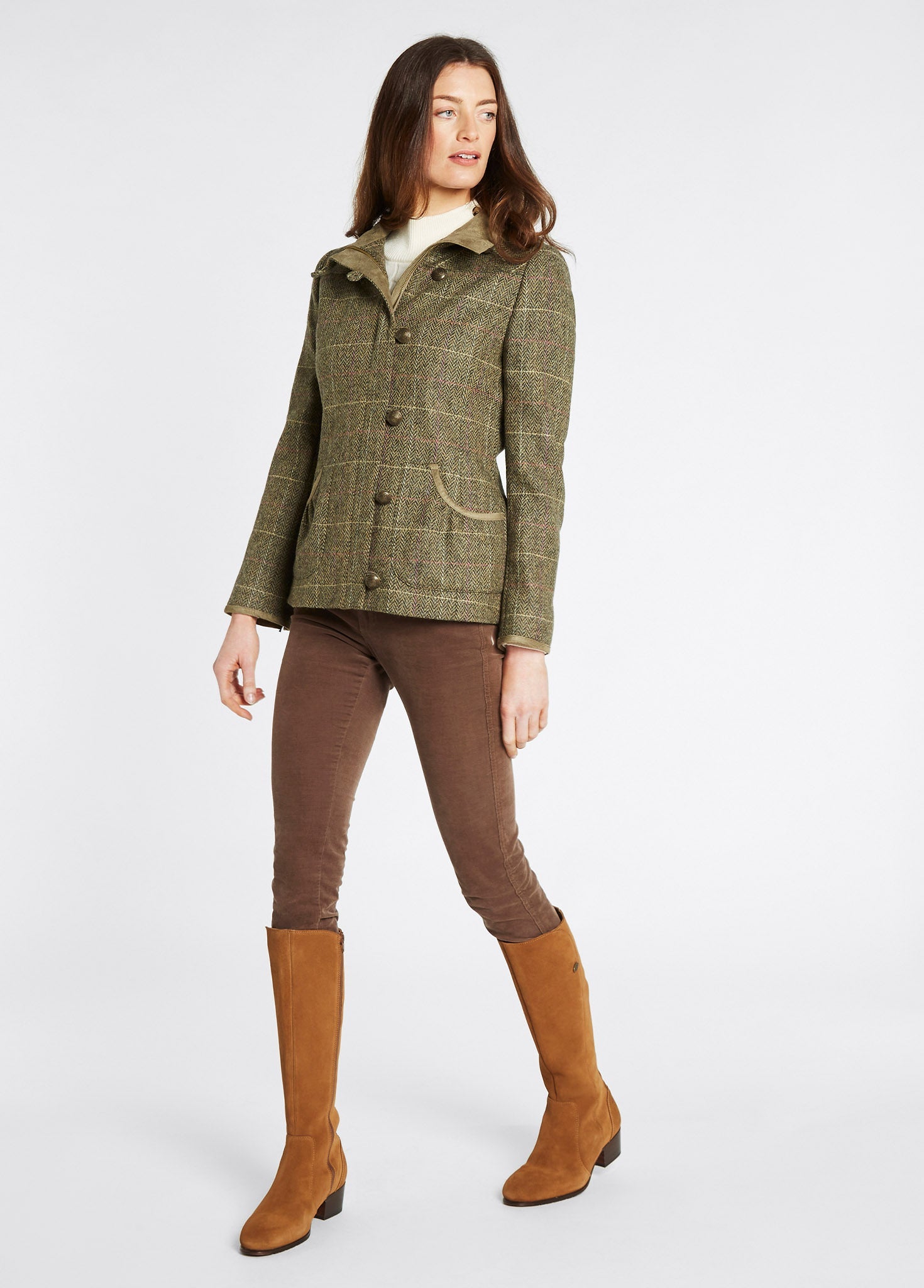Bracken Tweedjacke - Thistle