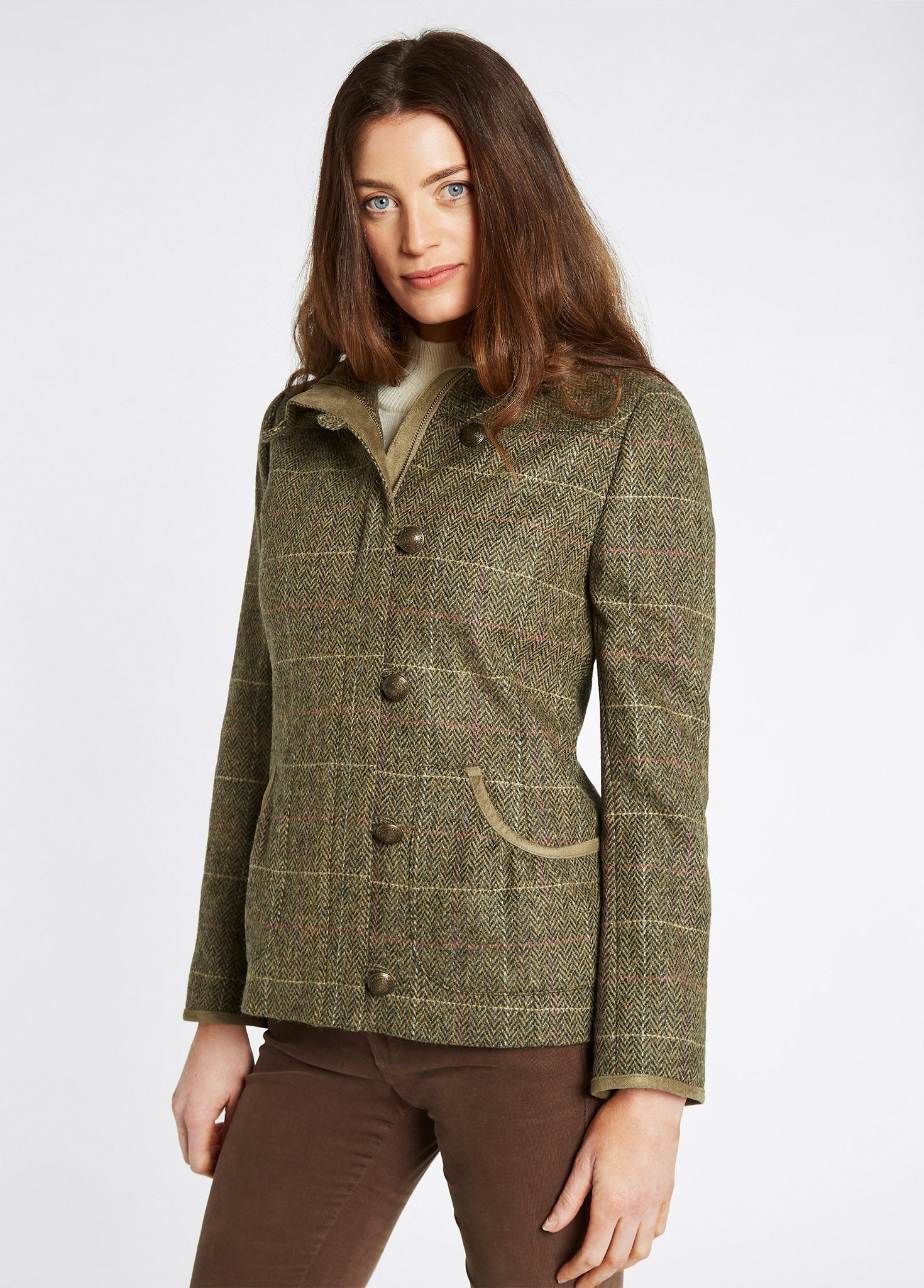 Bracken Tweedjacke - Thistle
