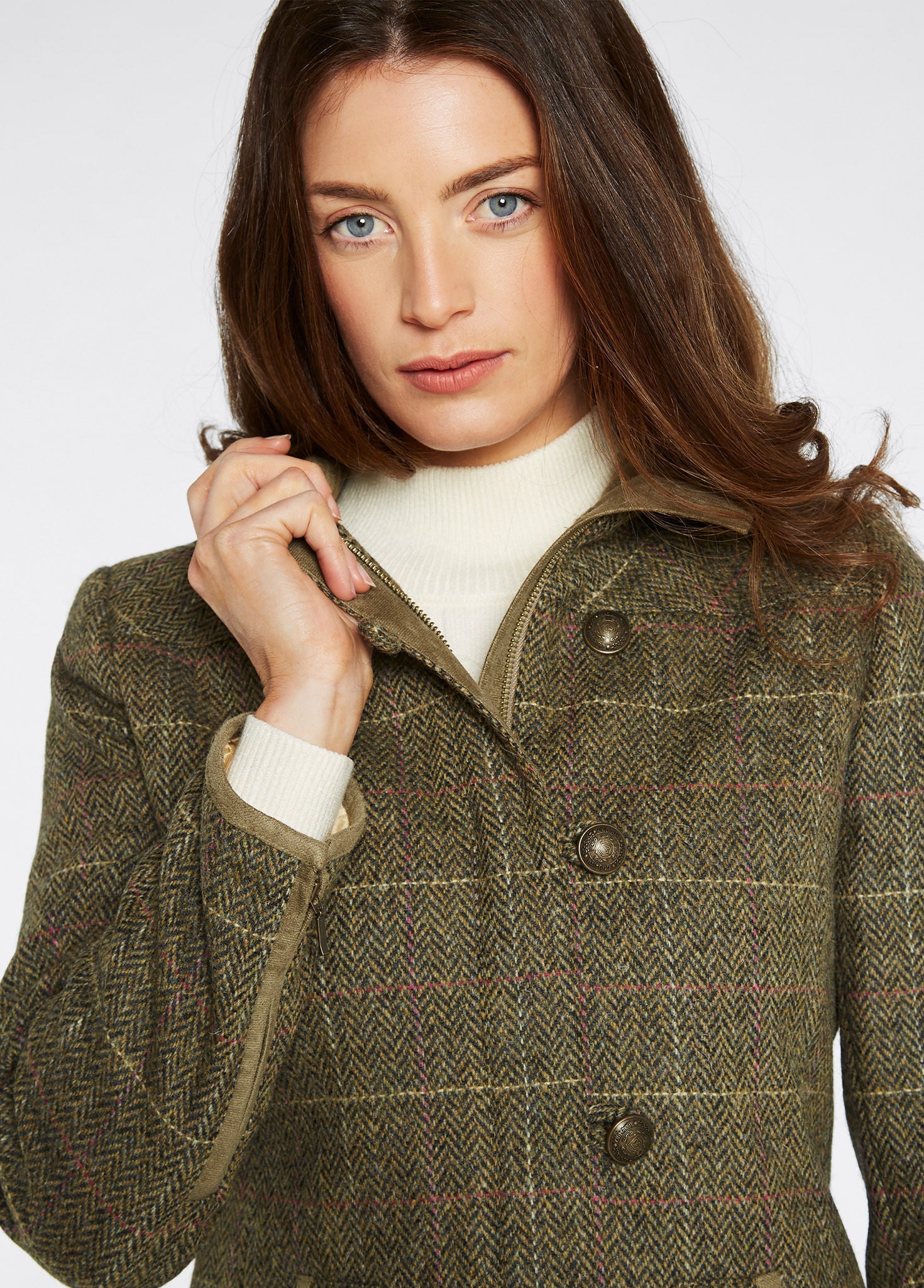 Bracken Tweedjacke - Thistle