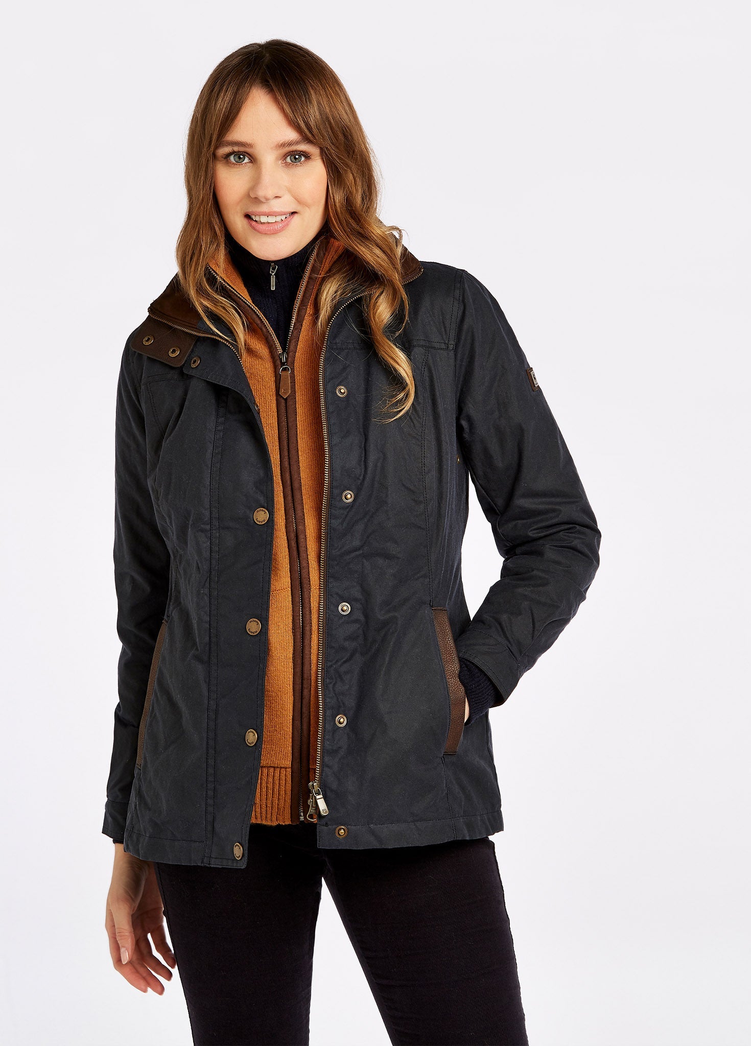 Mountrath Wachsjacke - Navy