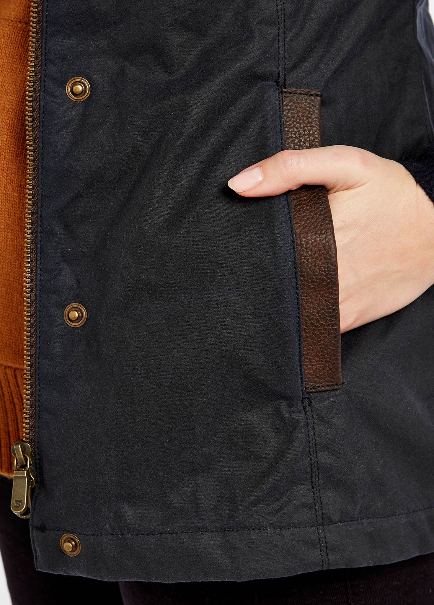 Mountrath Wachsjacke - Navy