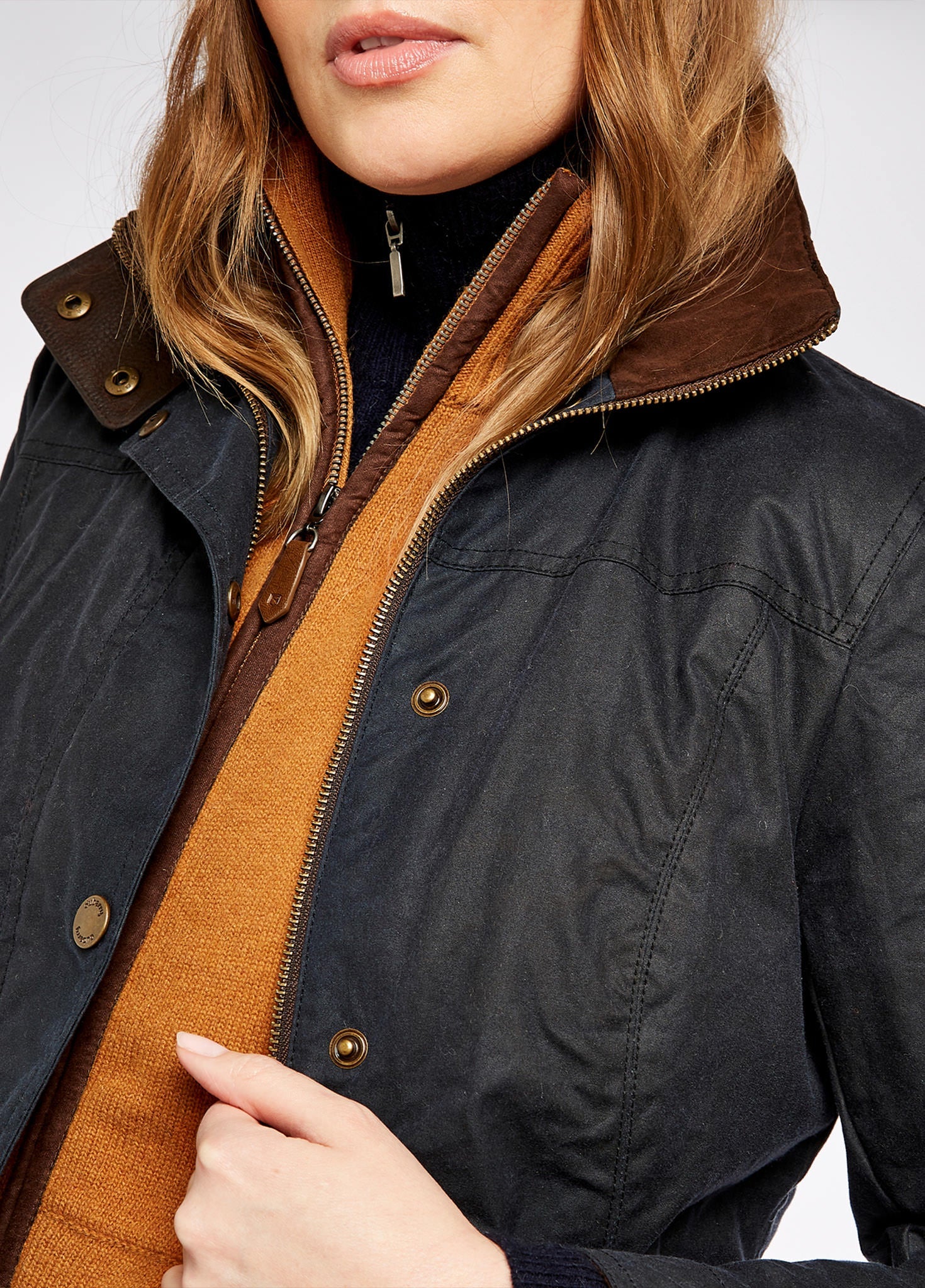 Mountrath Wachsjacke - Navy