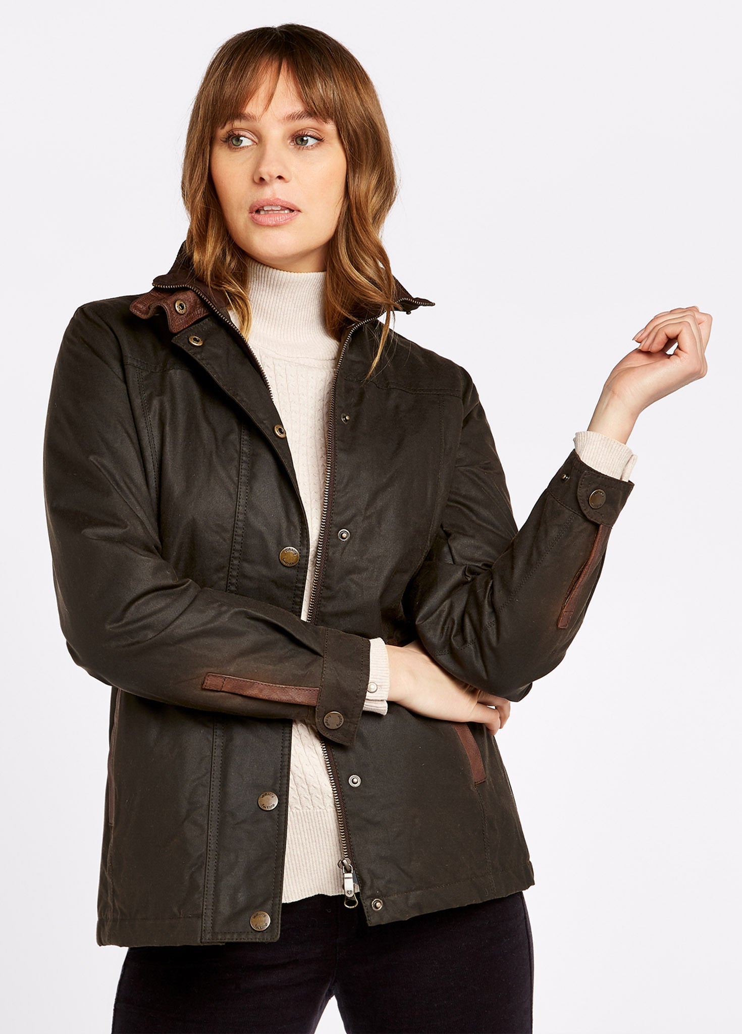 Mountrath Wachsjacke - Olive