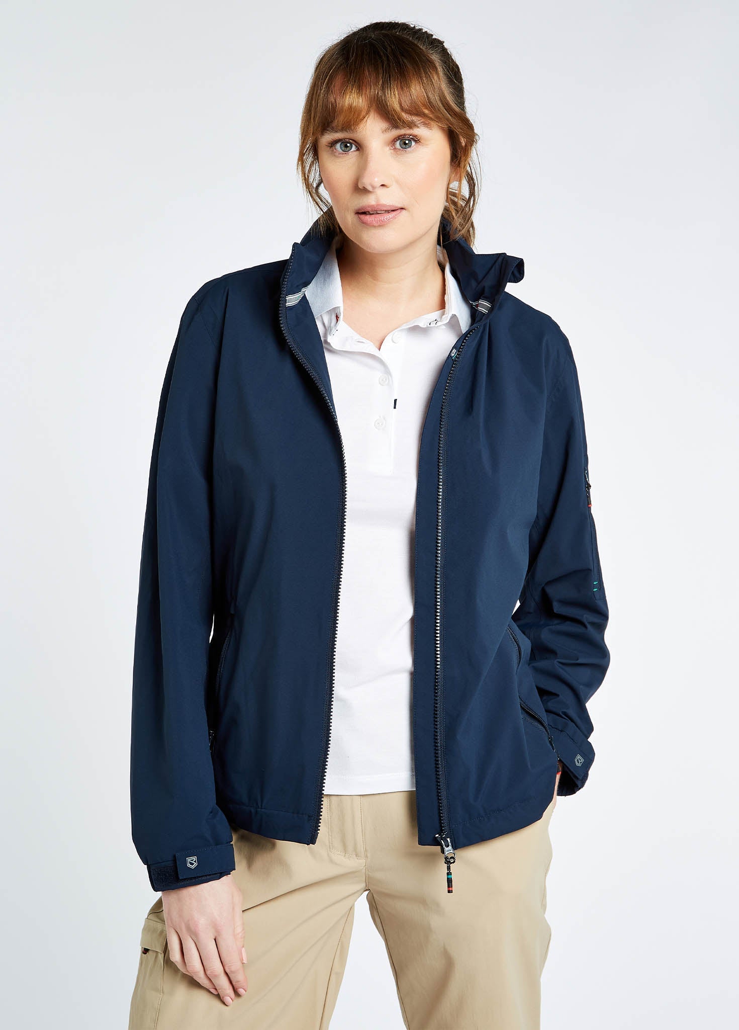 Livorno Fleecegefütterte Crew-Jacke - Navy