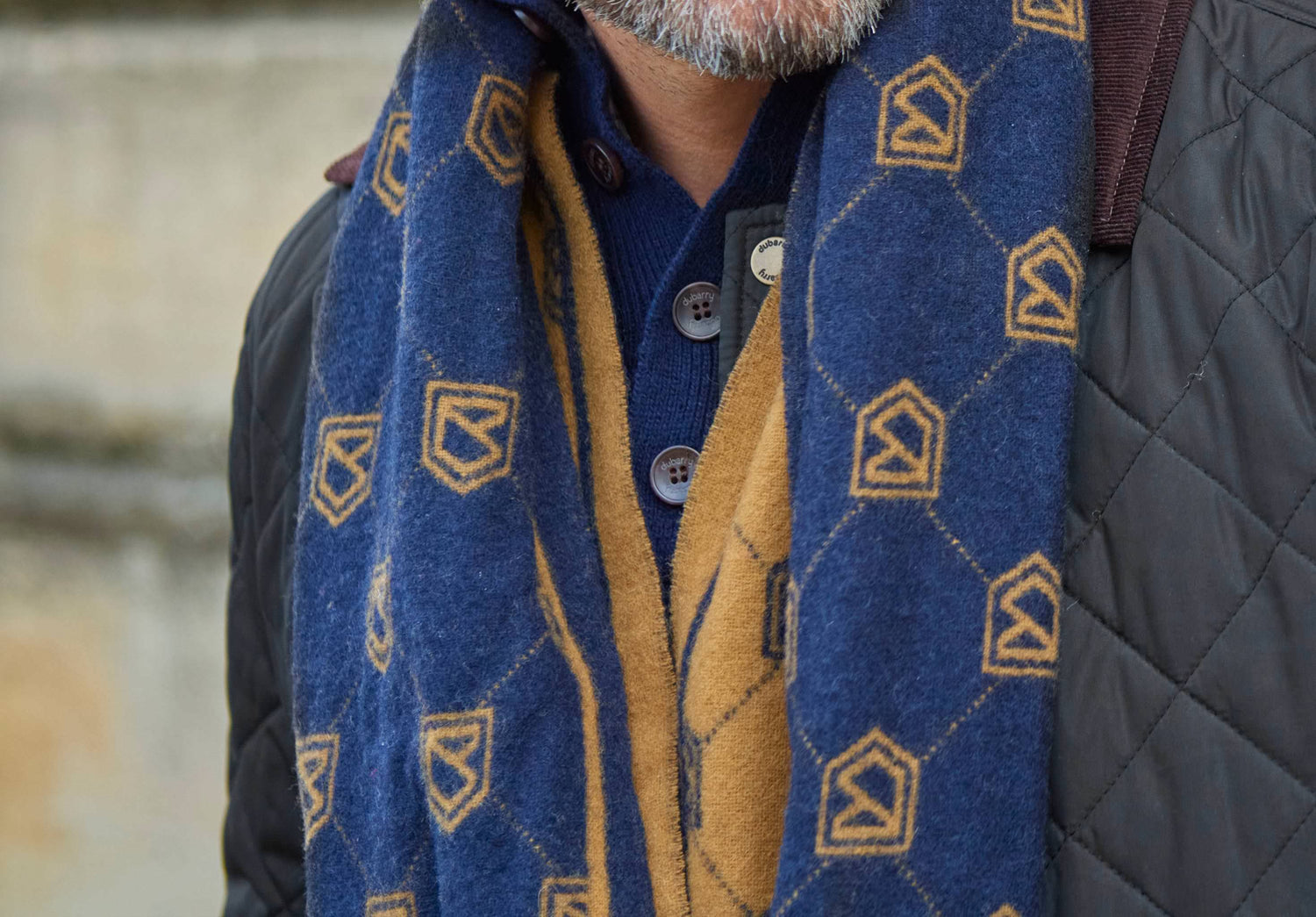 Templehouse Wollschal - Navy
