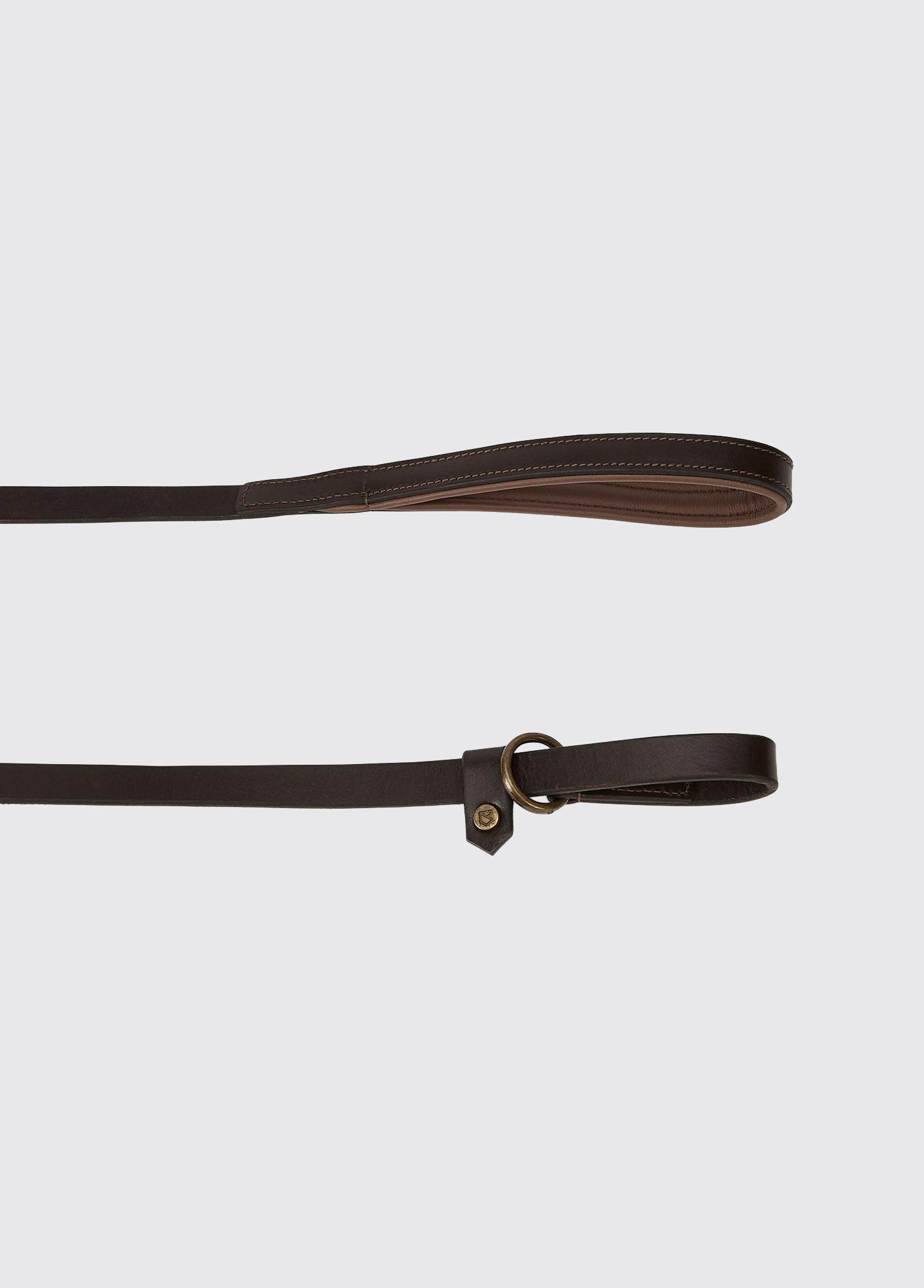 RILEY Leder-Schleppleine – Mahogany