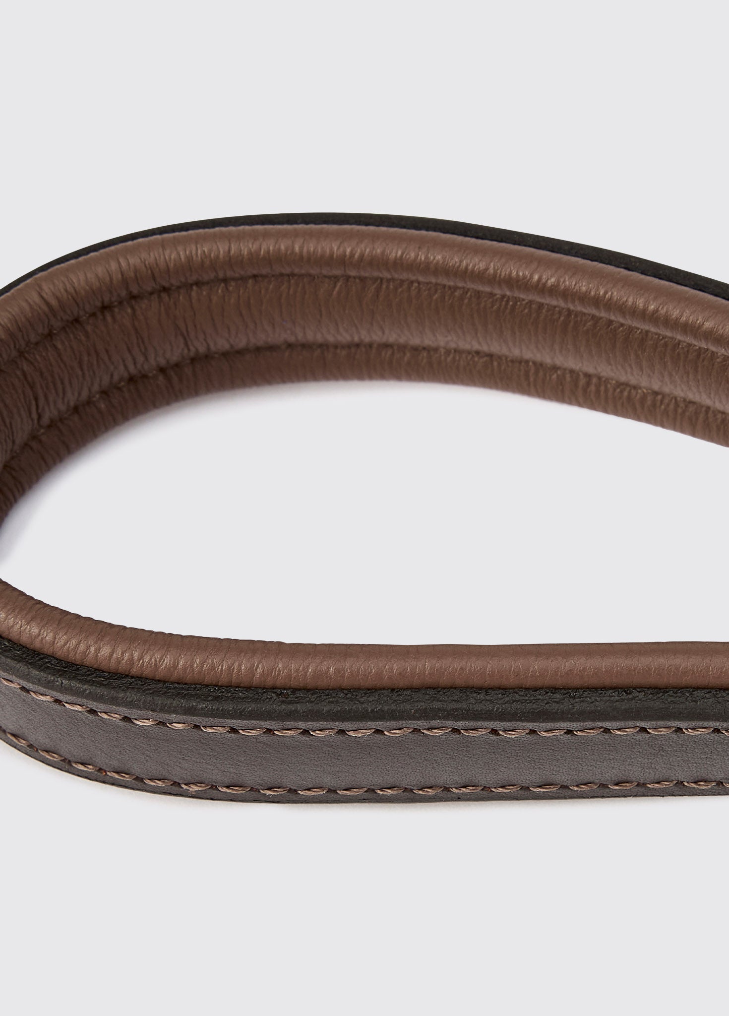 RILEY Leder-Schleppleine – Mahogany